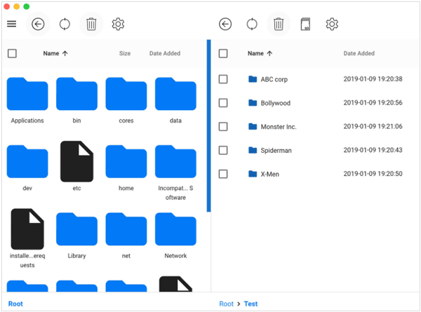 Verwenden Sie openmtp, um Dateien von Android auf den Mac zu übertragen