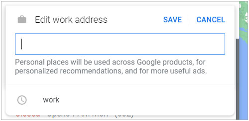 How To Change Work Location On Google Maps Work And Home 