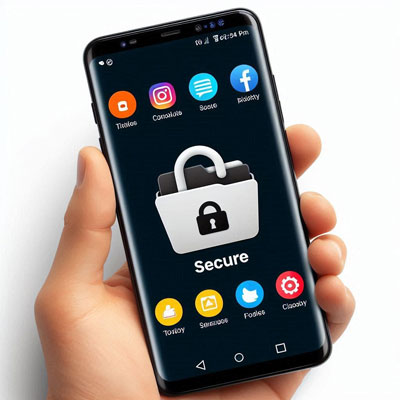 how to delete secure folder in samsung