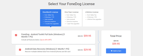 fonedog pricing