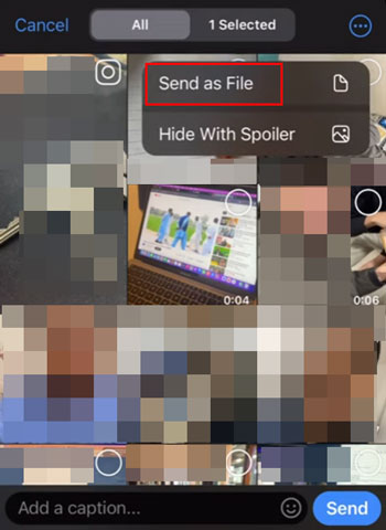 use telegram to send full resolution photos