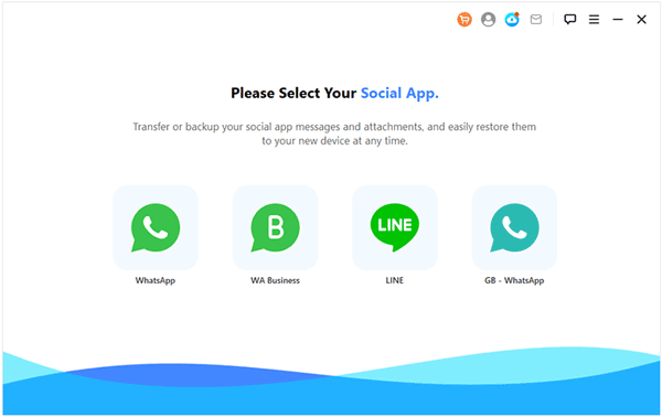 launch whatsapp transfer