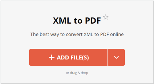 XMLファイルをPDFに変換する